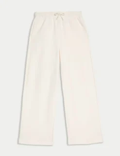 Wide Leg Cotton Rich Joggers (2-16 Yrs)