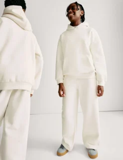 Wide Leg Cotton Rich Joggers (2-16 Yrs)