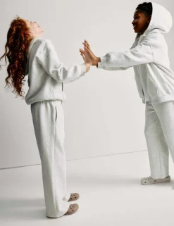 Wide Leg Cotton Rich Joggers (2-16 Yrs)