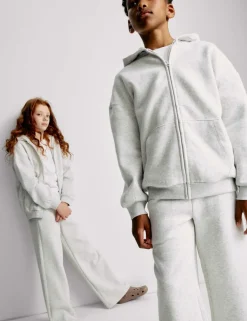 Wide Leg Cotton Rich Joggers (2-16 Yrs)