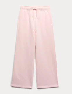 Wide Leg Cotton Rich Joggers (2-16 Yrs)