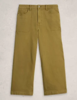 Wide Leg Cropped Jeans