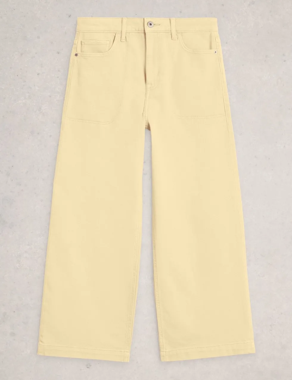 Wide Leg Cropped Jeans