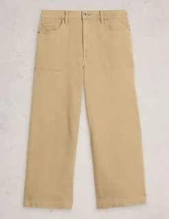 Wide Leg Cropped Jeans