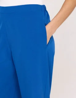 Wide Leg Cropped Trousers