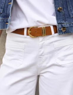 Wide Leg High Waisted Cropped Jeans