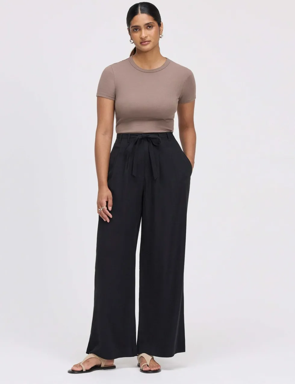 Wide Leg Trousers
