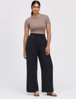 Wide Leg Trousers