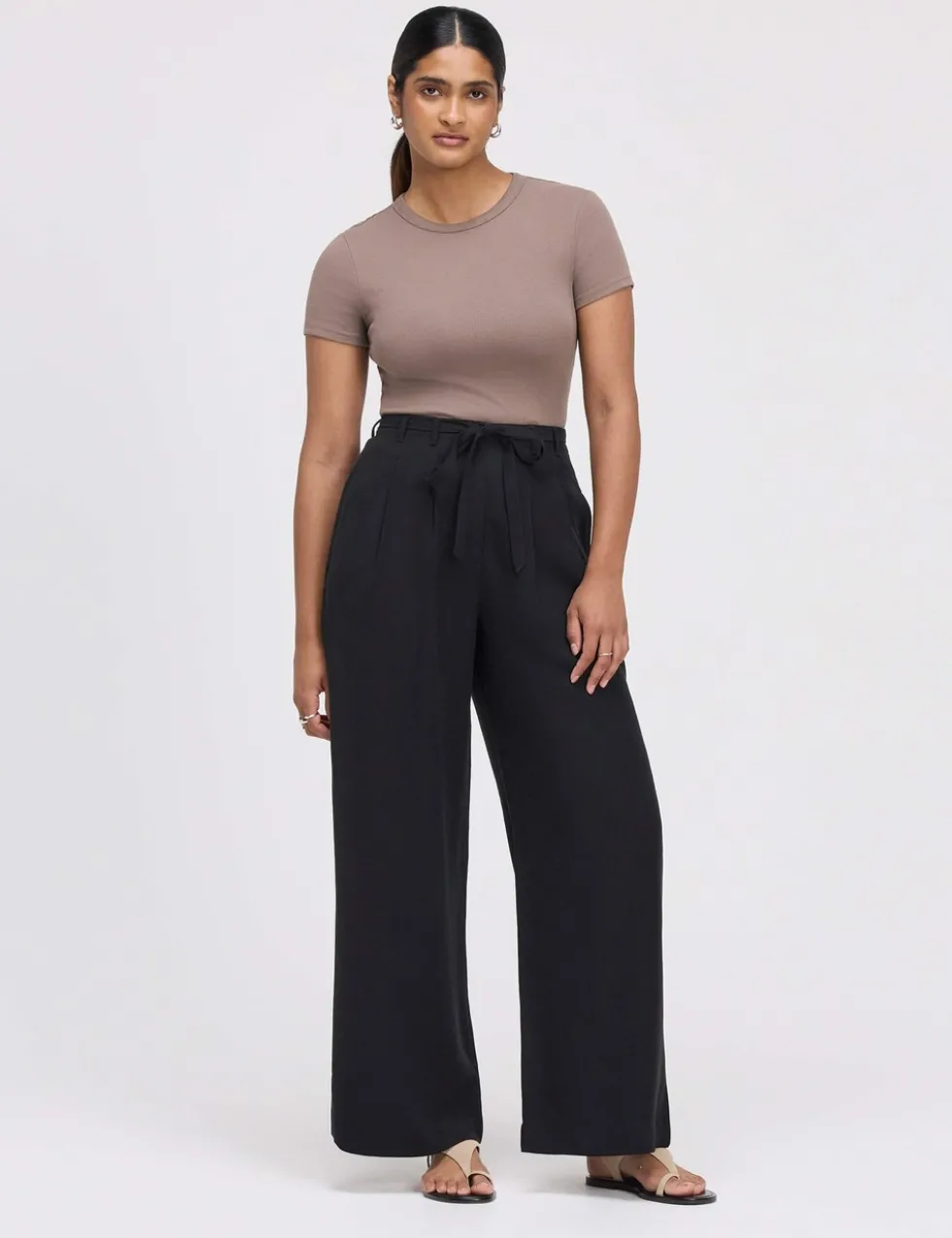 Wide Leg Trousers