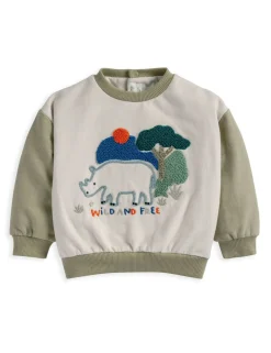Wild and Free Boucle Sweatshirt (0-3 Yrs)
