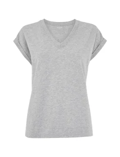 Willa Pure Cotton V-Neck T-Shirt