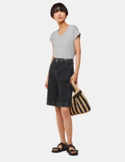 Willa Pure Cotton V-Neck T-Shirt