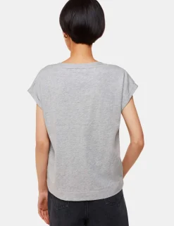 Willa Pure Cotton V-Neck T-Shirt