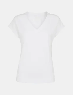 Willa Pure Cotton V-Neck T-Shirt