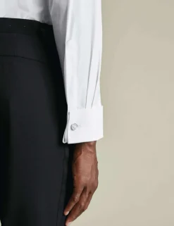 Wing Collar Marcella Bib Evening Shirt