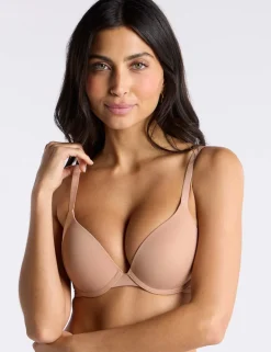 Wired Microfibre T-Shirt Push-Up Bra (B-DD)