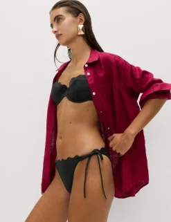 Wired Sculpt Scallop Bikini Top (A-E)