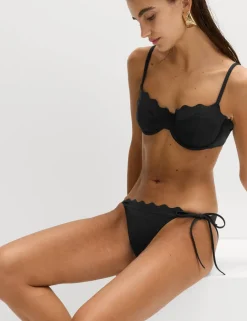 Wired Sculpt Scallop Bikini Top (A-E)