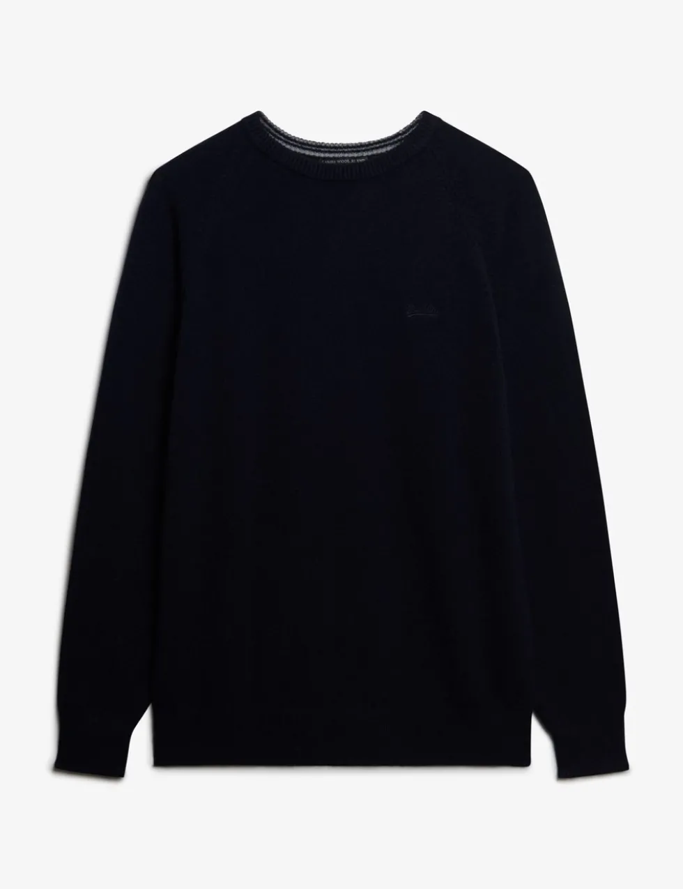 Wool Blend Crew Neck Jumper