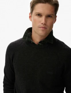 Wool Blend Crew Neck Jumper