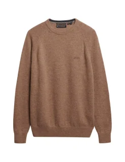 Wool Blend Crew Neck Jumper