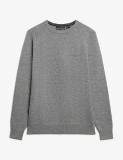 Wool Blend Crew Neck Jumper