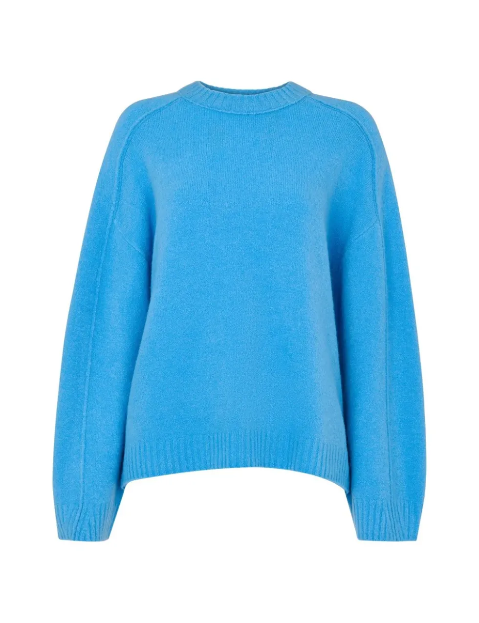 Wool Blend Crew Neck Jumper