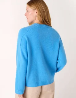 Wool Blend Crew Neck Jumper