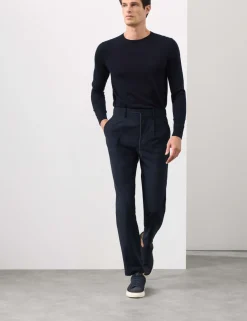 Wool Blend Performance Trousers
