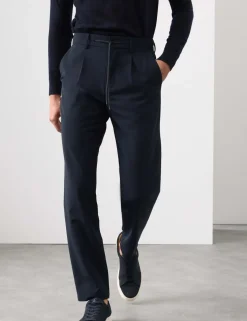 Wool Blend Performance Trousers