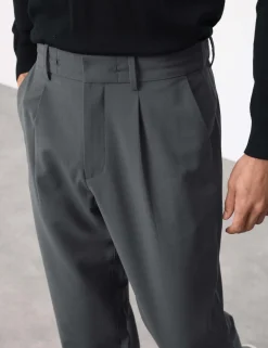 Wool Blend Performance Trousers