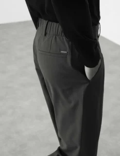 Wool Blend Performance Trousers