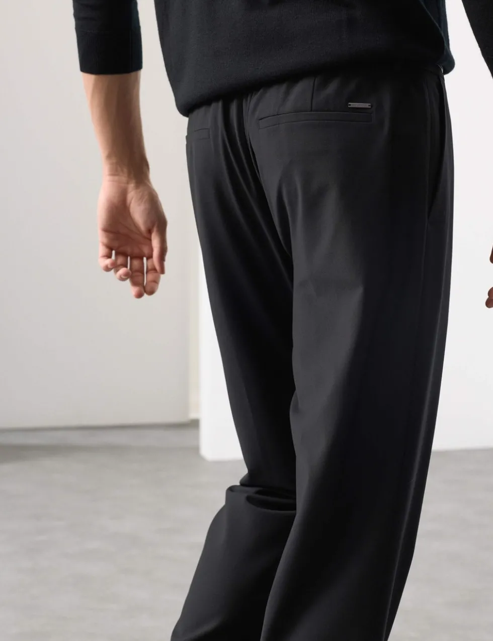 Wool Blend Performance Trousers
