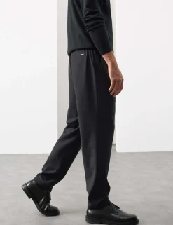 Wool Blend Performance Trousers