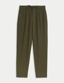 Wool Blend Performance Trousers