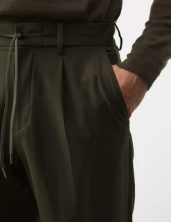 Wool Blend Performance Trousers