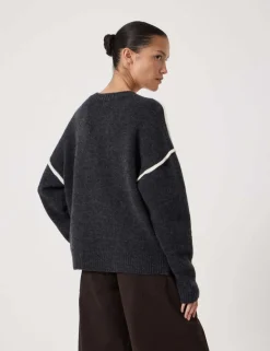 Wool Blend V-Neck Jumper
