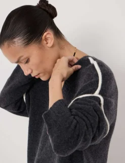 Wool Blend V-Neck Jumper