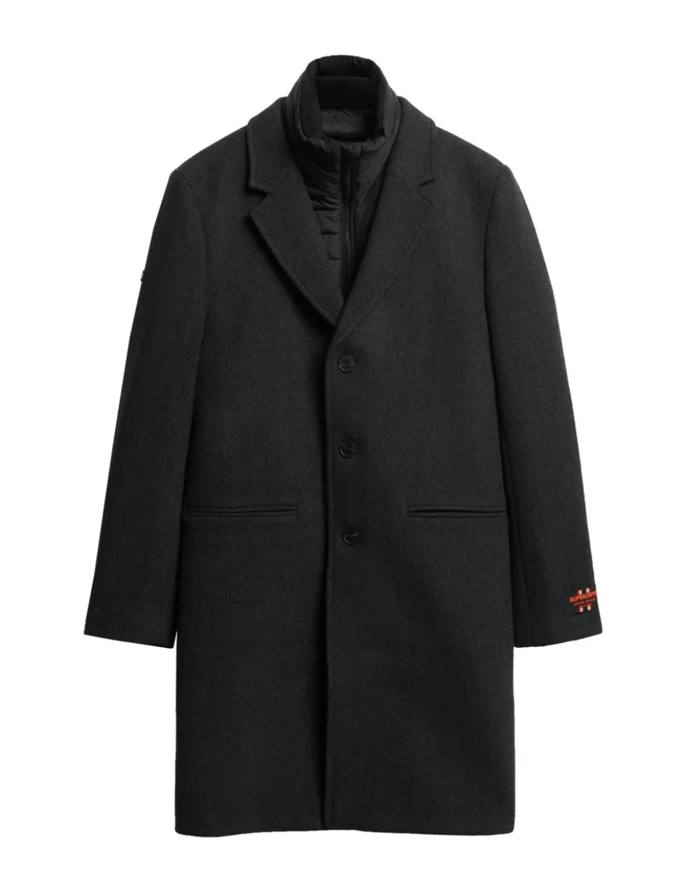 Wool Rich 2 in 1 Peacoat