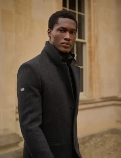 Wool Rich 2 in 1 Peacoat