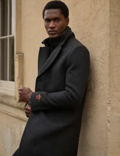 Wool Rich 2 in 1 Peacoat