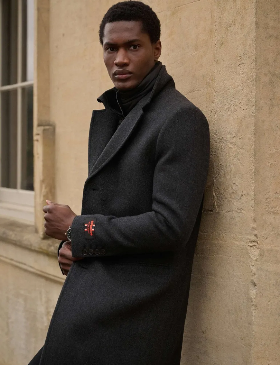 Wool Rich 2 in 1 Peacoat