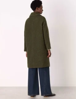 Wool Rich Boucle Trench Coat