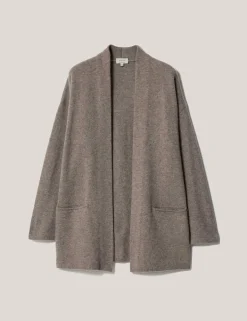Wool Rich Edge to Edge Longline Cardigan