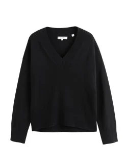 Wool Rich Relaxed Jumper with Cashmere