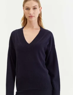 Wool Rich Relaxed Jumper with Cashmere