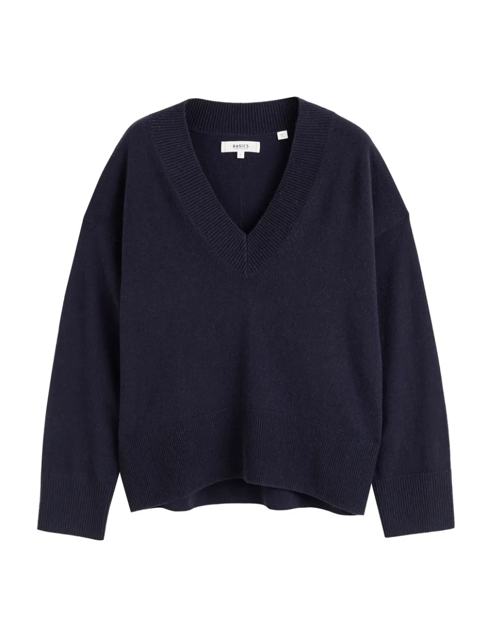 Wool Rich Relaxed Jumper with Cashmere