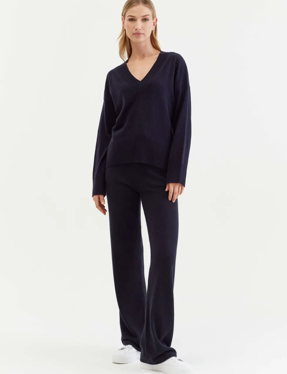 Wool Rich Relaxed Jumper with Cashmere