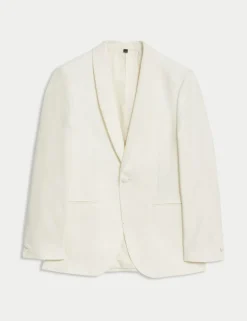 Wool Rich Shawl Lapel Dinner Tuxedo Jacket