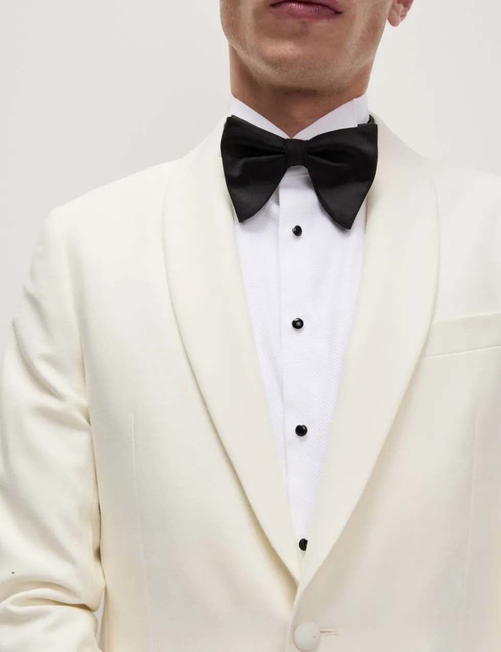 Wool Rich Shawl Lapel Dinner Tuxedo Jacket